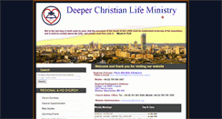 Desktop Screenshot of dclm-manchester.org.uk